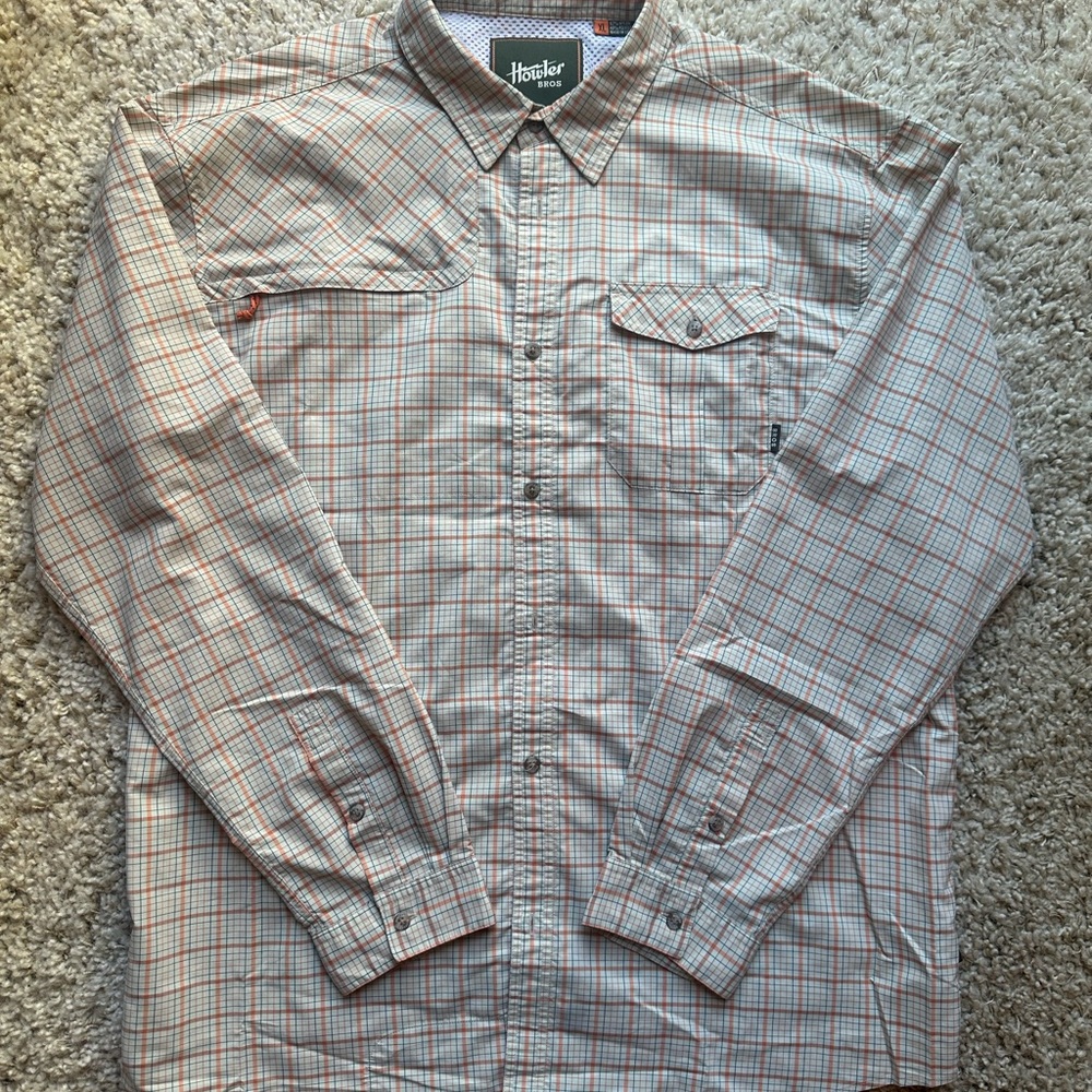 Howler Brothers Men's Plaid Shirt